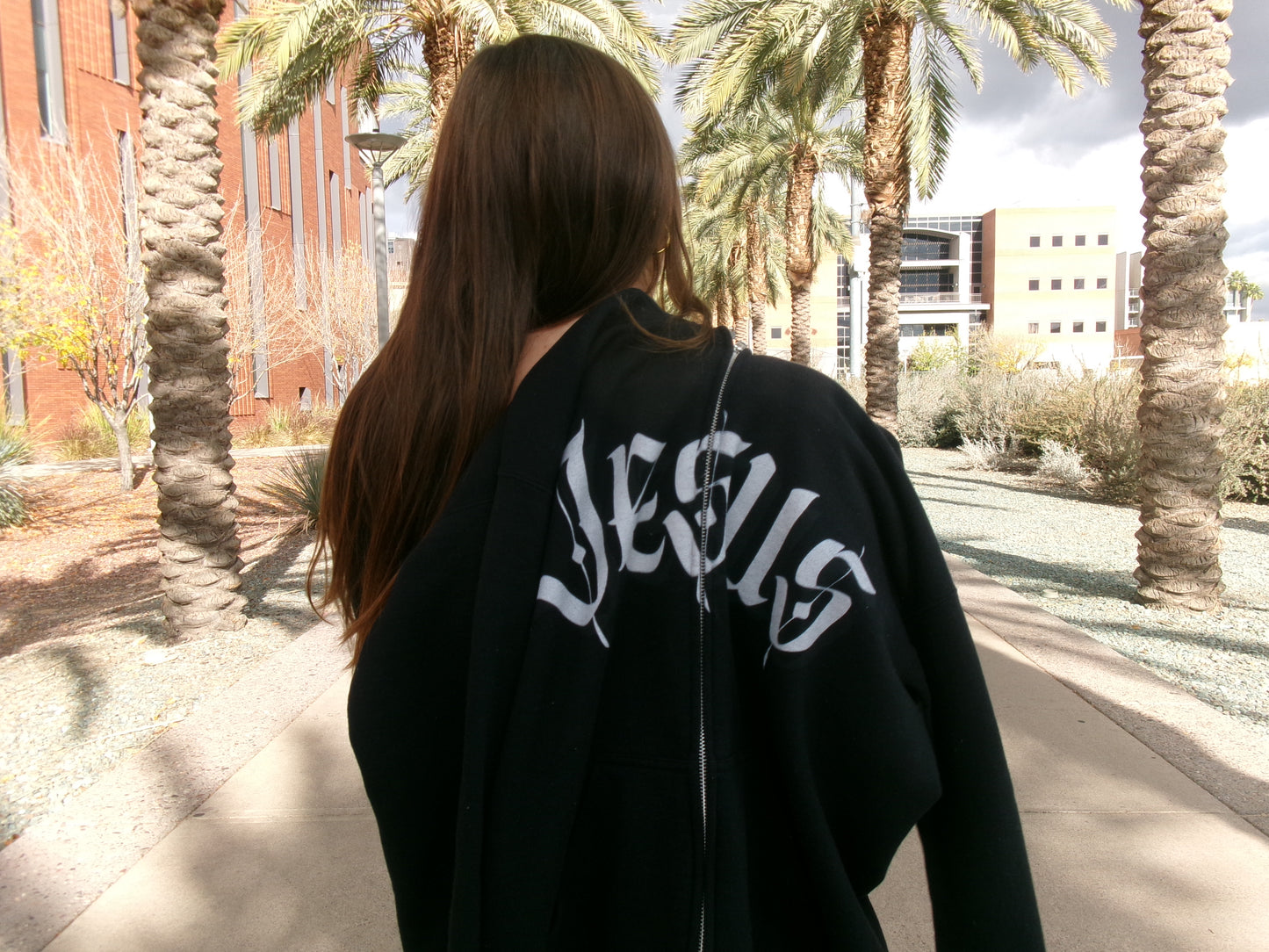 JESUS™ Full Zip Hooded Sweatshirt