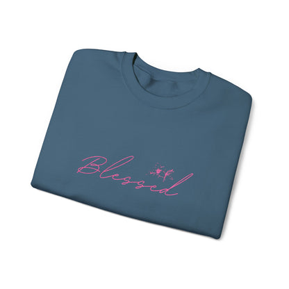 Embroidery (BLESSED) ™ Crewneck Sweatshirt