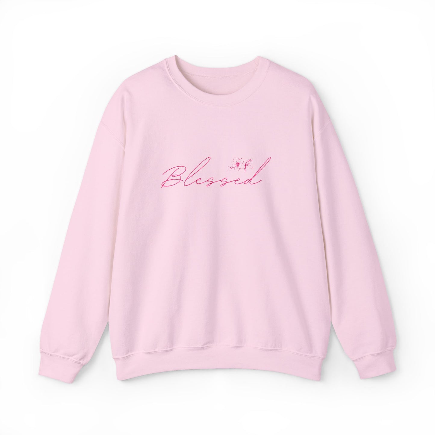Embroidery (BLESSED) ™ Crewneck Sweatshirt
