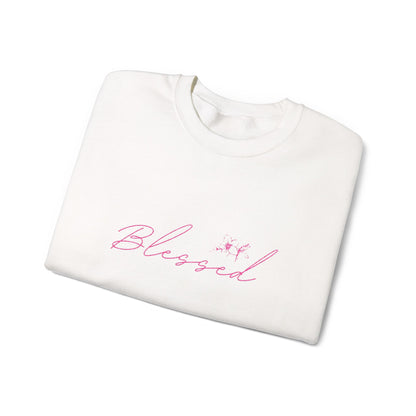 Embroidery (BLESSED) ™ Crewneck Sweatshirt