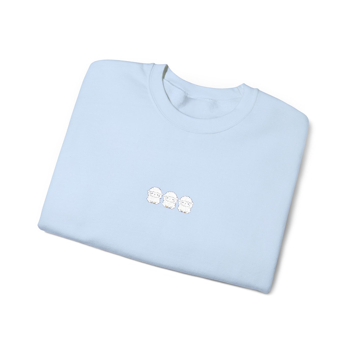Embroidery SHEEP™ Crewneck Sweatshirt