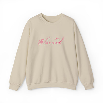 Embroidery (BLESSED) ™ Crewneck Sweatshirt