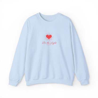 Embroidery Be The Light™ Crewneck Sweatshirt