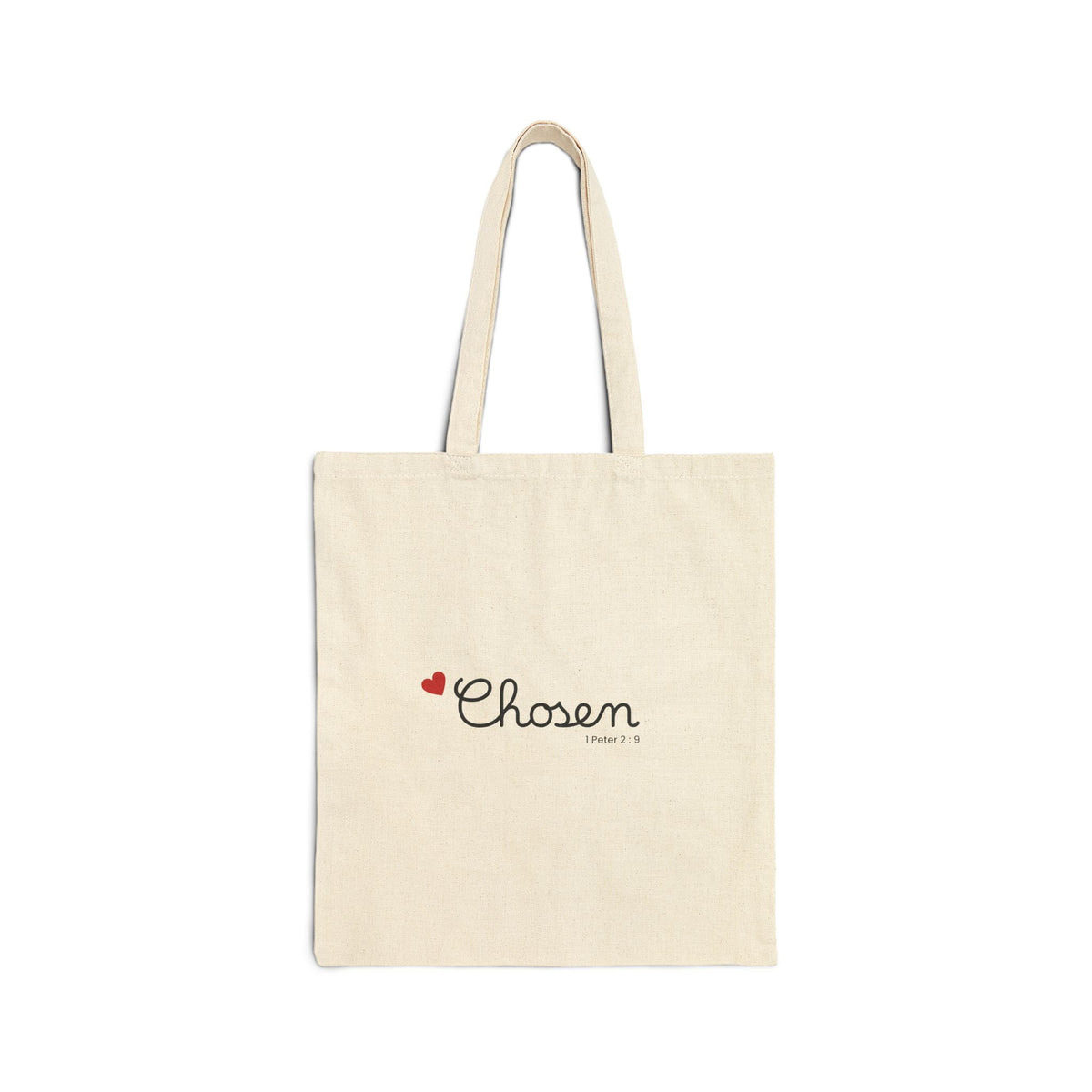 Chosen Cotton Canvas Tote Bag