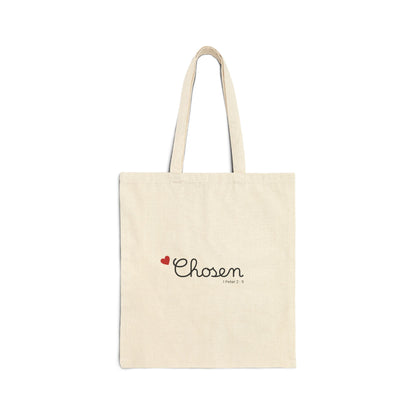 Chosen Cotton Canvas Tote Bag