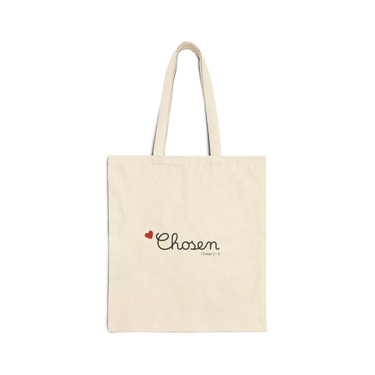 Chosen Cotton Canvas Tote Bag
