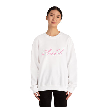 Embroidery (BLESSED) ™ Crewneck Sweatshirt