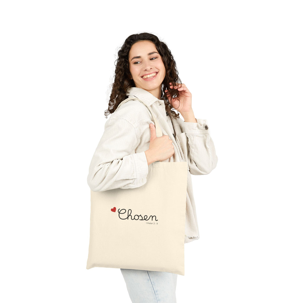 Chosen Cotton Canvas Tote Bag