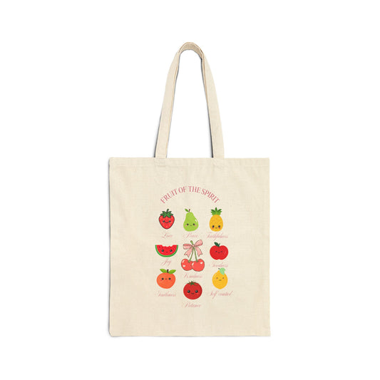 Fruit Of The Sprit Tote Bag