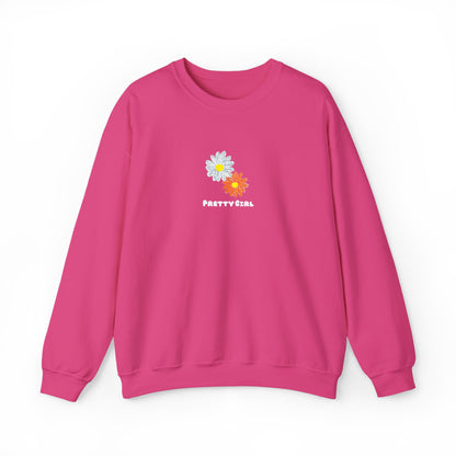 Pretty Girl Embroidery™ Crewneck Sweatshirt