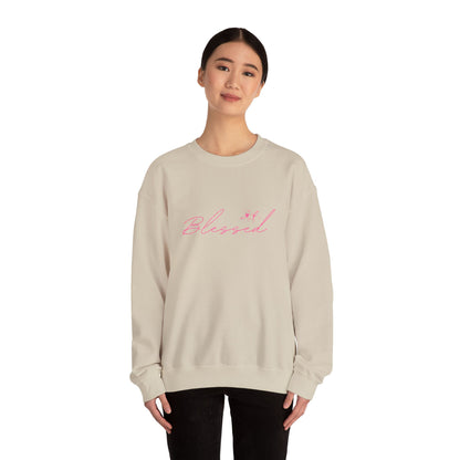 Embroidery (BLESSED) ™ Crewneck Sweatshirt