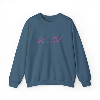 Embroidery (BLESSED) ™ Crewneck Sweatshirt