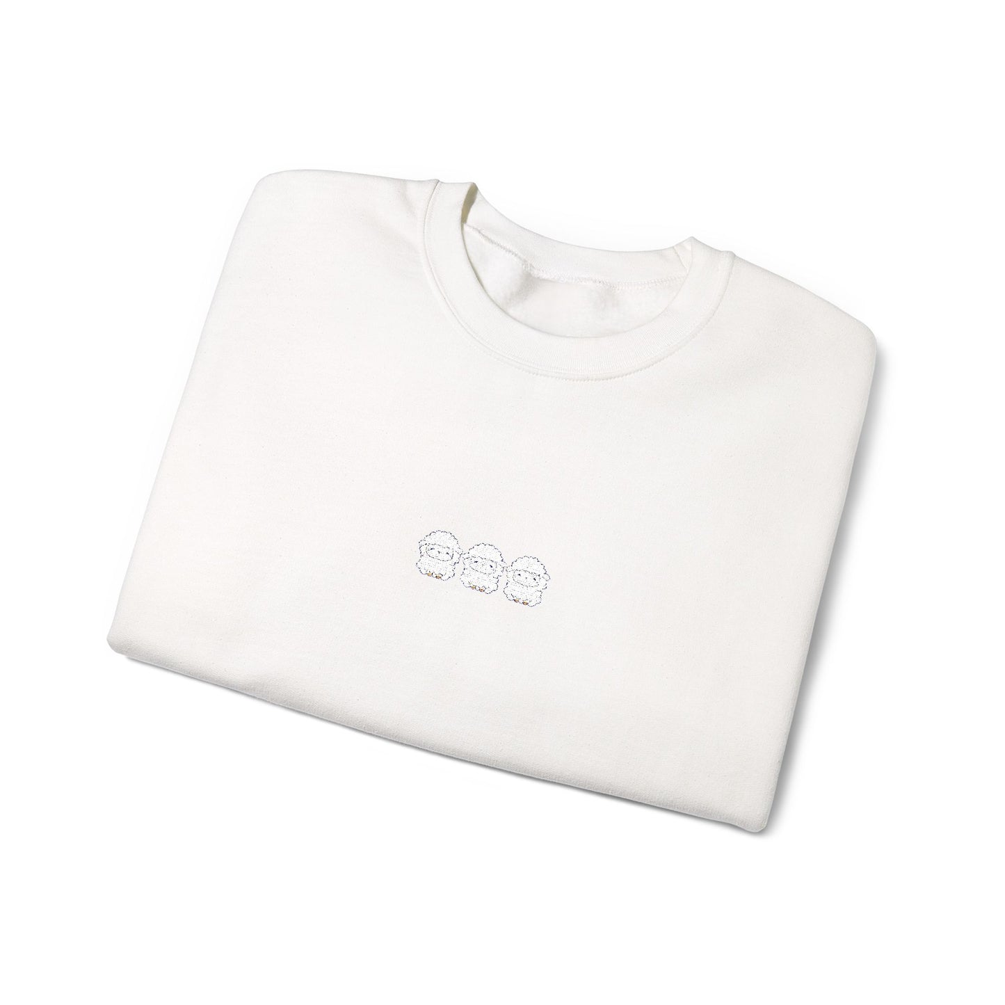 Embroidery SHEEP™ Crewneck Sweatshirt