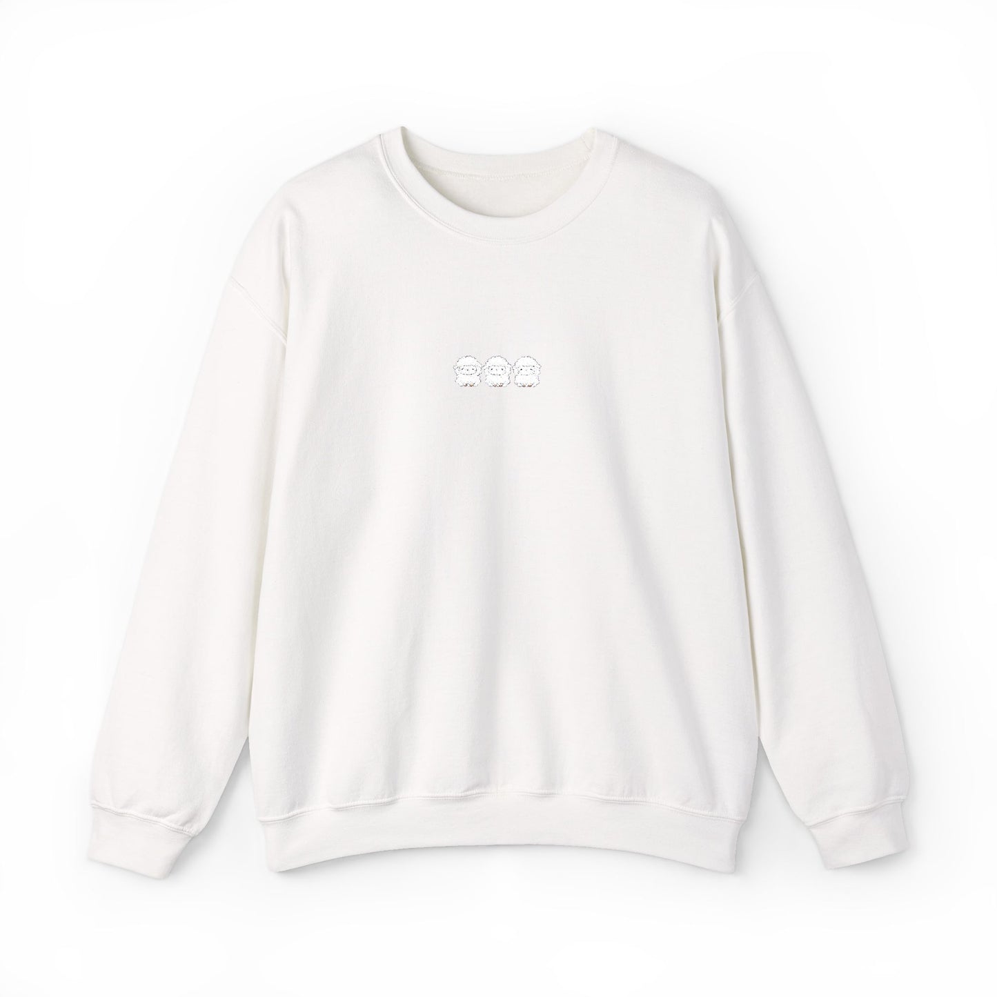 Embroidery SHEEP™ Crewneck Sweatshirt