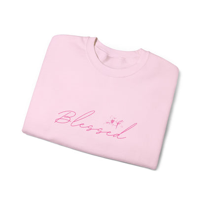 Embroidery (BLESSED) ™ Crewneck Sweatshirt