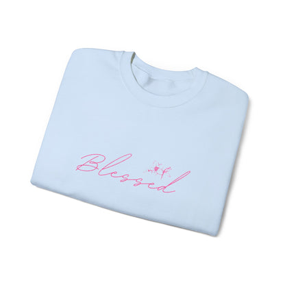 Embroidery (BLESSED) ™ Crewneck Sweatshirt